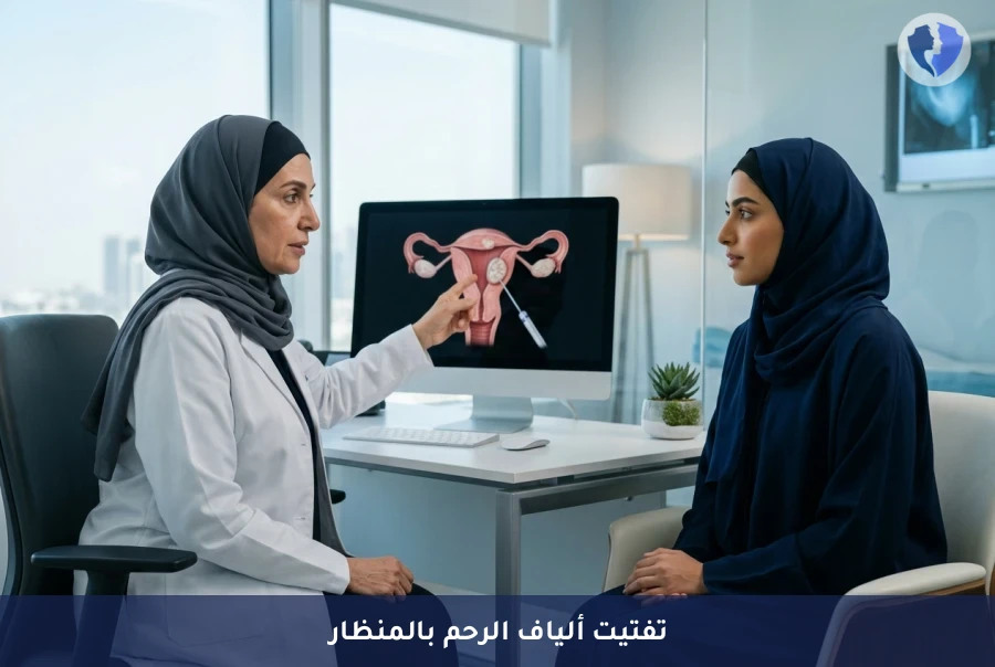 تخلصي من ألياف الرحم بأمان - عملية تفتيت ألياف الرحم بالمنظار الرحمي (MyoSure)