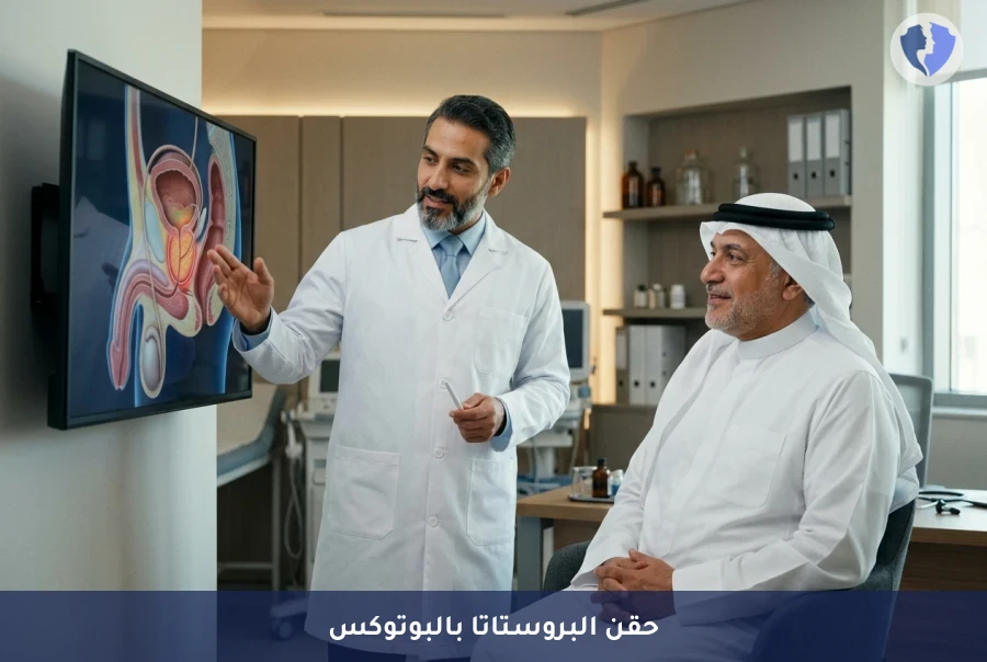 حل مبتكر لتضخم البروستاتا - عملية حقن البروستاتا بالبوتوكس (Botox)