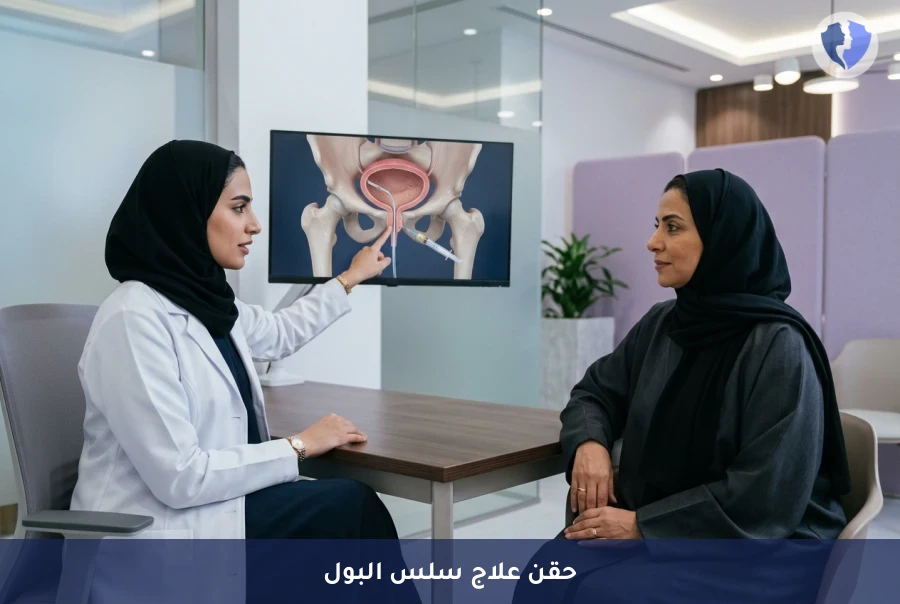 حل فعال لسلس البول الإجهادي - عملية حقن المواد المالئة للإحليل