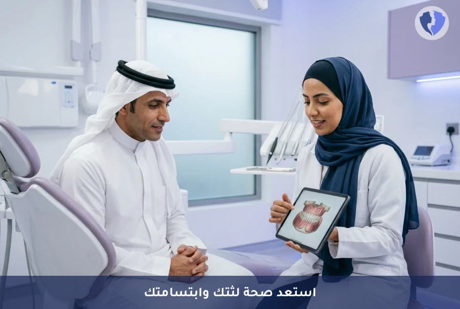 استعد صحة وجمال لثتك - عملية زراعة أنسجة اللثة الضامة