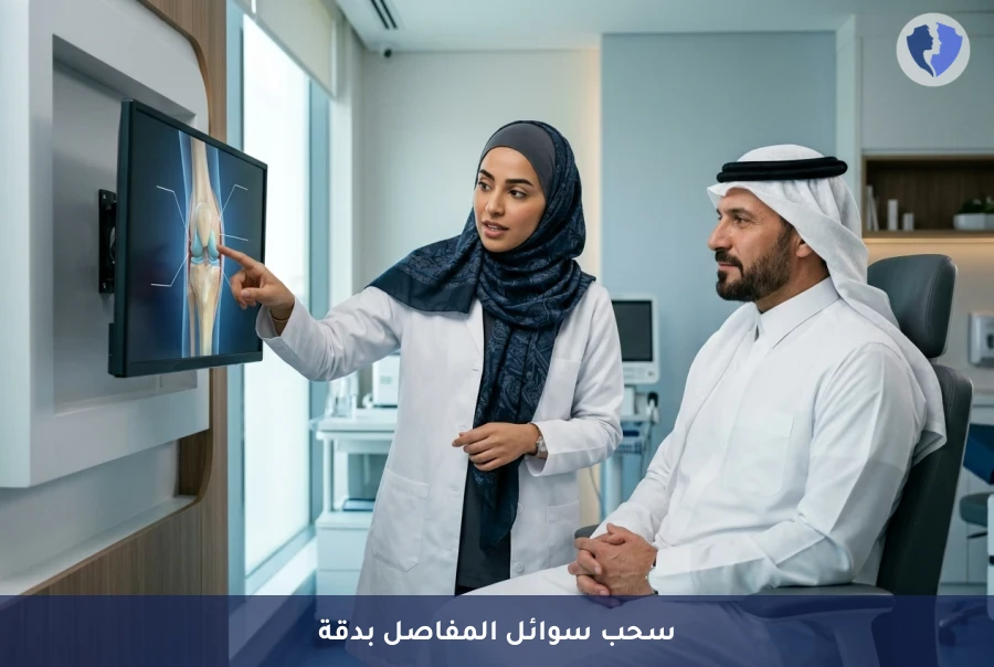 تخلص من آلام وتورم المفاصل - عملية سحب السوائل من المفصل (Arthrocentesis)