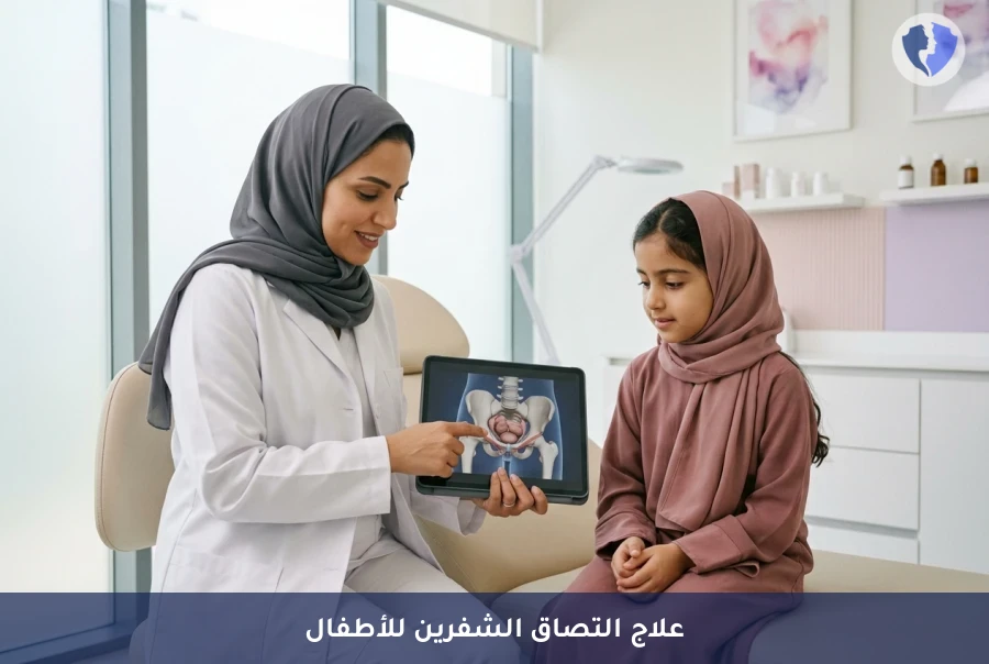 علاج فعال لالتصاقات الشفرين للأطفال - عملية علاج التصاقات الشفرين (Labial Adhesion)