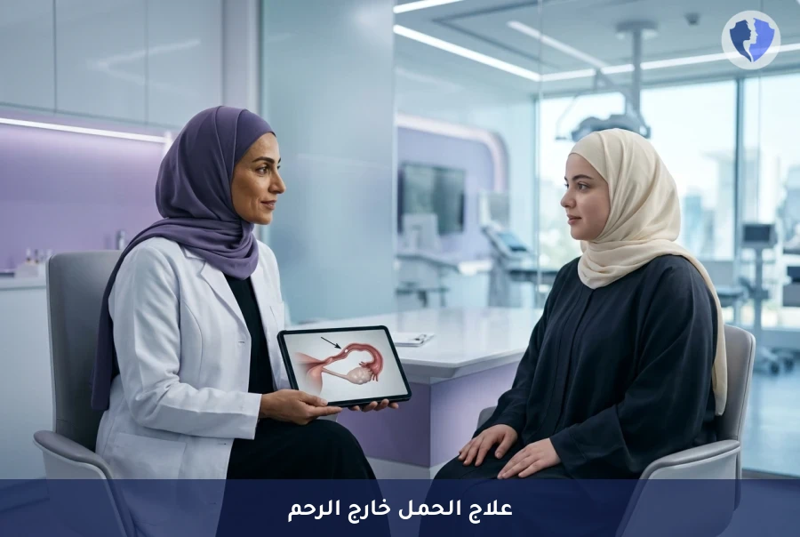 علاج الحمل خارج الرحم بالمنظار