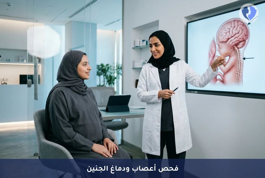 اطمئن على سلامة دماغ جنينك - فحص أعصاب ودماغ الجنين المتقدم (Neurosonography)