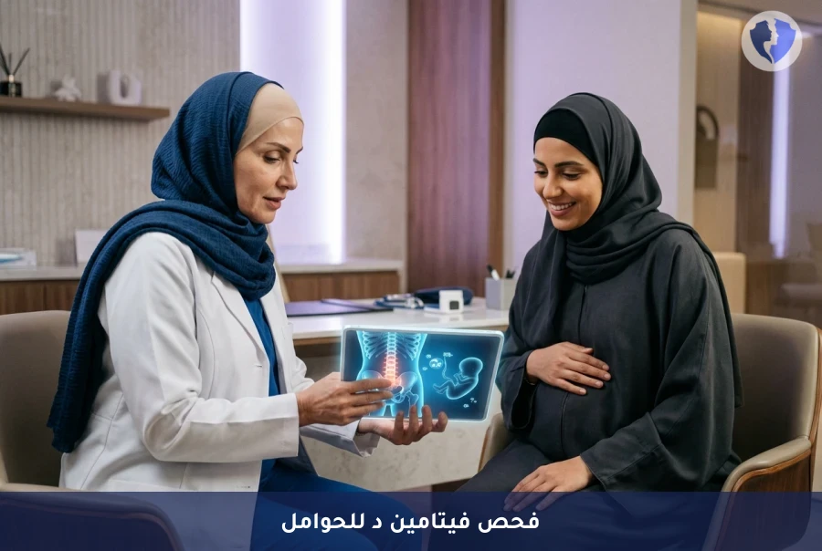 باقة التوازن المثالي لصحة عظامك وجنينك - فحص استقلاب فيتامين (د) والكالسيوم للحوامل