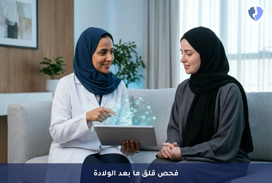 اطمئني على صحتك النفسية بعد الولادة - فحص اضطراب القلق العام بعد الولادة (GAD-7)