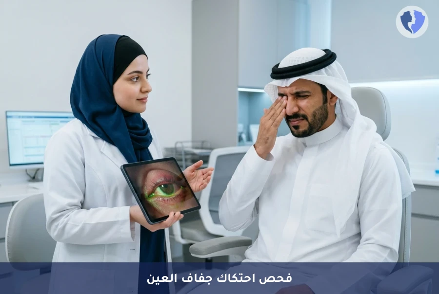 وداعاً لتهيج العين المزمن - فحص اعتلال حافة الجفن (LWE)