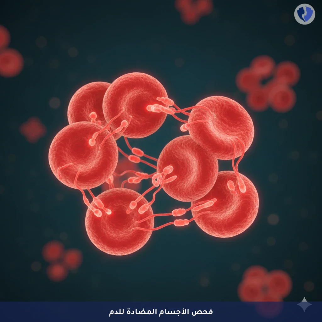 فحص الأجسام المضادة لنقل دم آمن - فحص الأجسام المضادة غير المباشر - اختبار كومبس (Indirect Coombs)