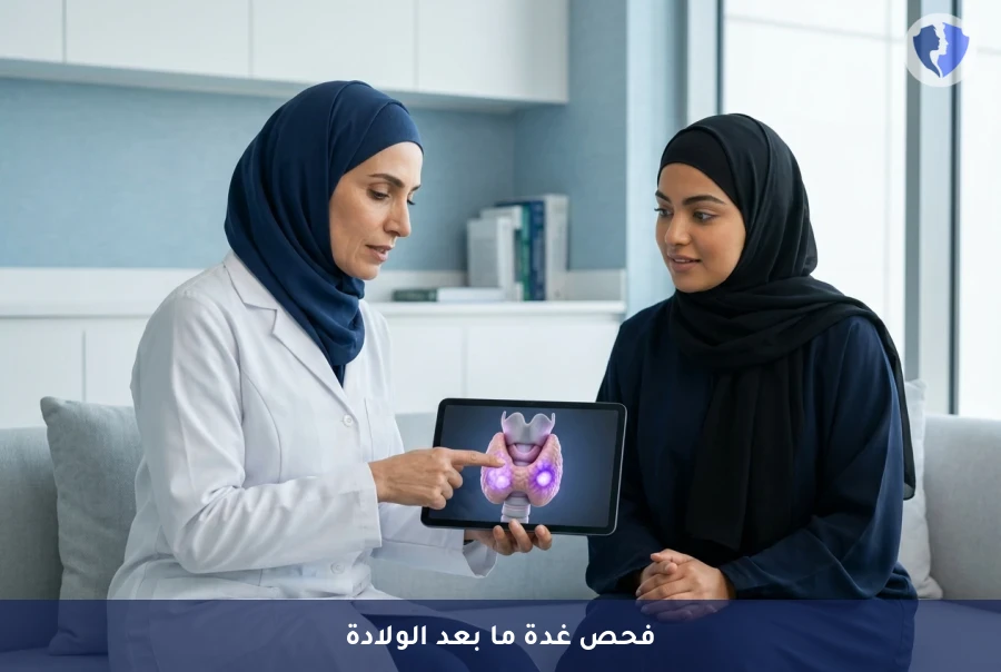 صحة غدتك بعد الولادة - فحص التهاب الغدة الدرقية بعد الولادة (TSH, FT4, TPO)