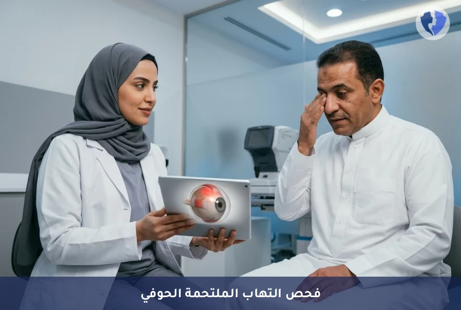 وداعاً لتهيج العين المزمن - فحص التهاب الملتحمة الحوفي العلوي (SLK)