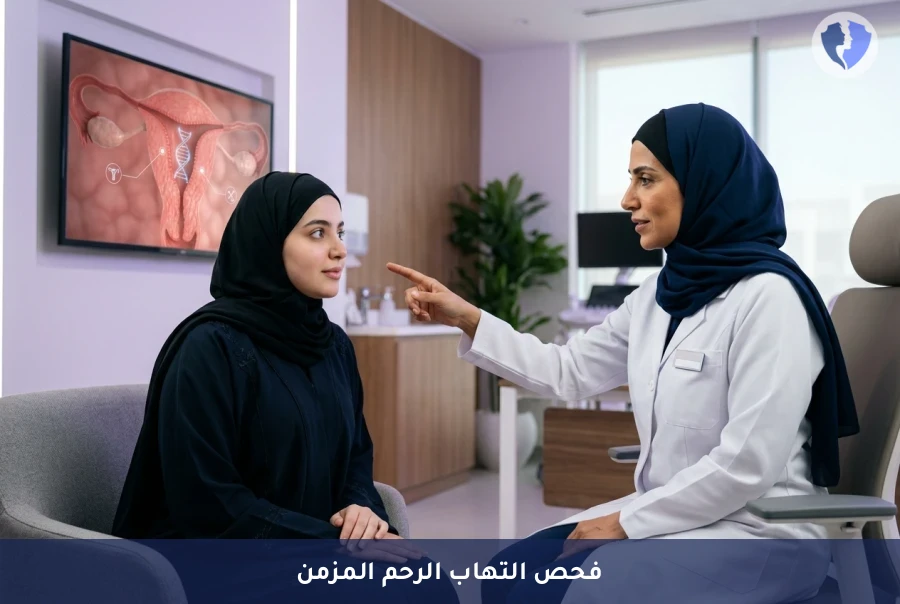 عززي فرص نجاح الحمل - فحص التهاب بطانة الرحم المزمن (ALICE)