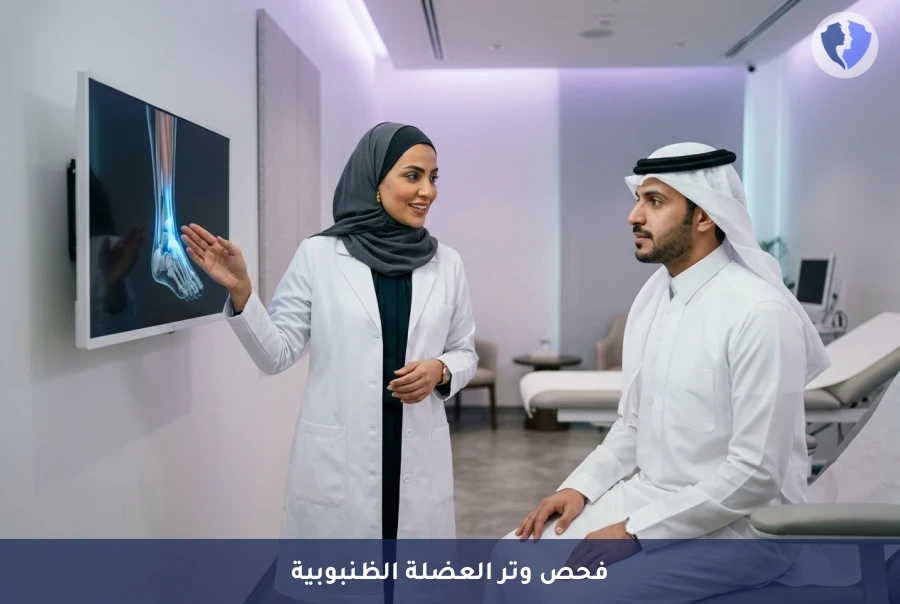 تخلص من آلام الكاحل والقدم - فحص التهاب وتر العضلة الظنبوبية الأمامية