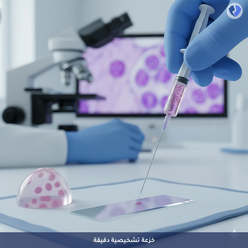 خزعة بالإبرة الدقيقة بدون جراحة - فحص الخزعة بالإبرة الرفيعة (FNA)