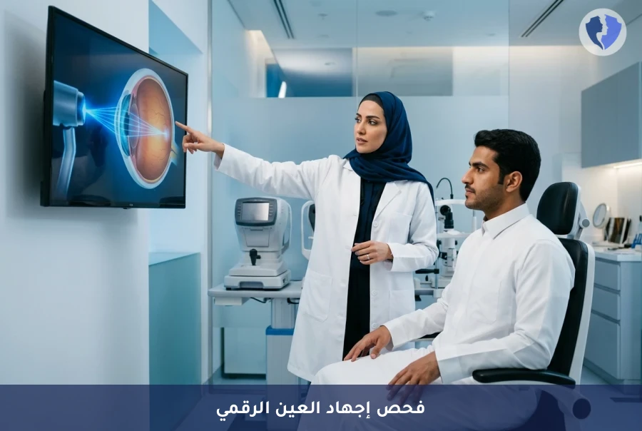 حماية عينيك من إجهاد الشاشات - فحص الرؤية للأجهزة الرقمية وتأثير الضوء الأزرق