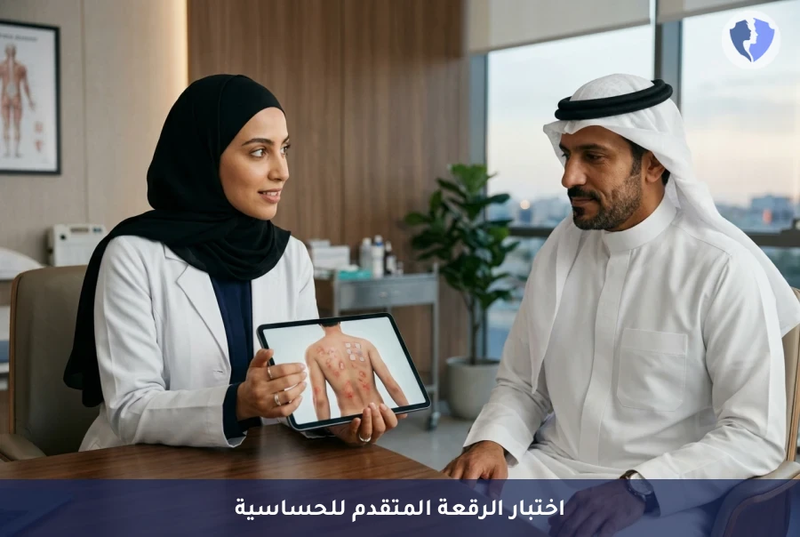 اكتشف مسببات حساسية الجلد بدقة - فحص الرقعة المتقدم للحساسية التلامسية (Patch Test)