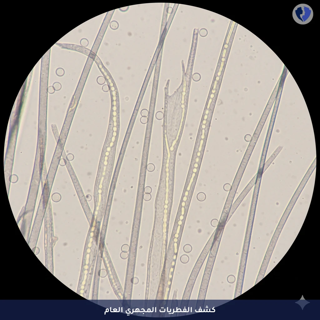 فحص الفطريات السريع - فحص الفطريات المجهري لعينات متنوعة (KOH)