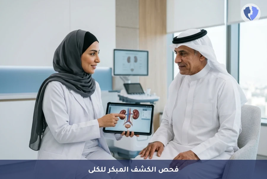 اطمئن على سلامة كليتيك الآن - فحص الكشف المبكر عن قصور الكلى المزمن (CKD)