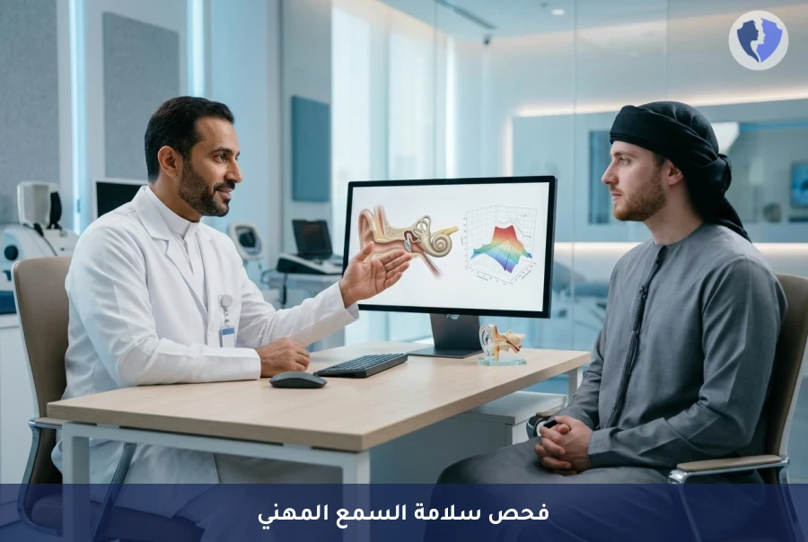احمِ سمعك في بيئة عملك - فحص الكفاءة السمعية المهنية