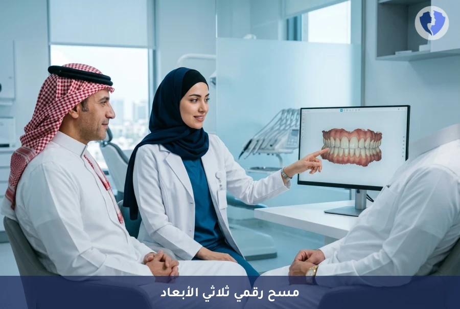 ابتسامة دقيقة بتقنية المسح الرقمي - فحص المسح الرقمي للأسنان (Intraoral Scanner)