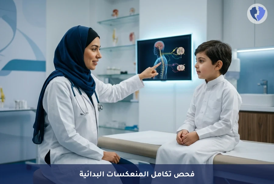 تقييم المنعكسات البدائية للأطفال - فحص المنعكسات البدائية وتكاملها الحركي