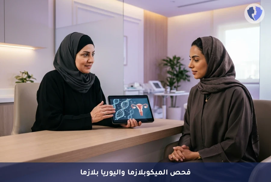 اطمئني على صحتك الإنجابية الآن - فحص الميكوبلازما واليوريا بلازما (PCR)