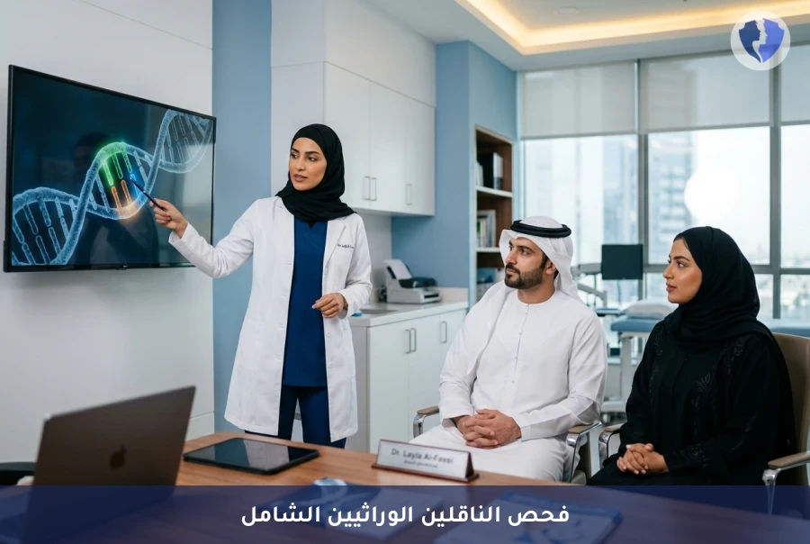 اطمئني على صحة جنينك الوراثية - فحص الناقلين الوراثيين الموسع (ECS)