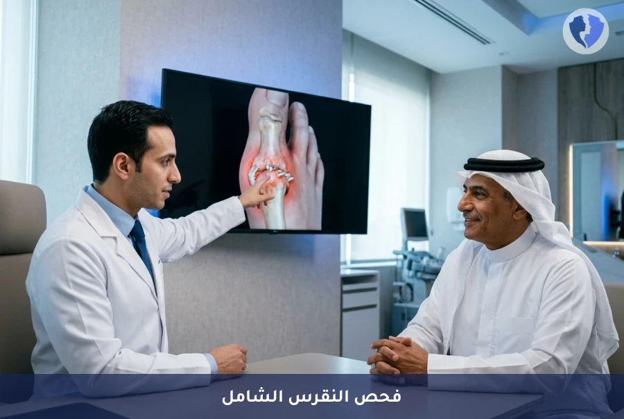 اطمئن على مفاصلك من النقرس - فحص النقرس الشامل وقياس حمض اليوريك