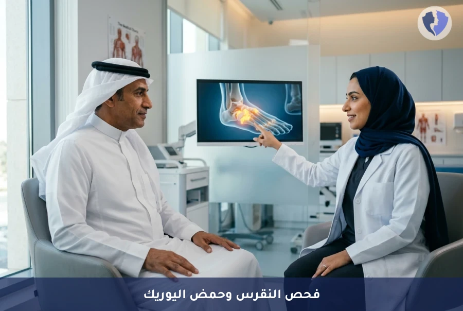 تخلص من آلام النقرس المفاجئة - فحص النقرس وارتفاع حمض اليوريك الشامل