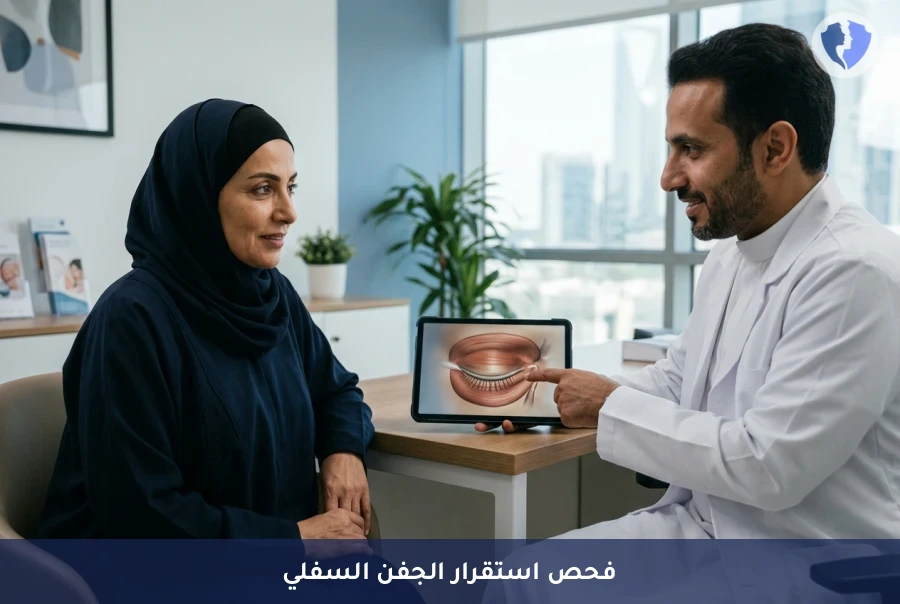 احمِ عينيك من تهيج الجفون - فحص انحباس الجفن السفلي (Entropion)