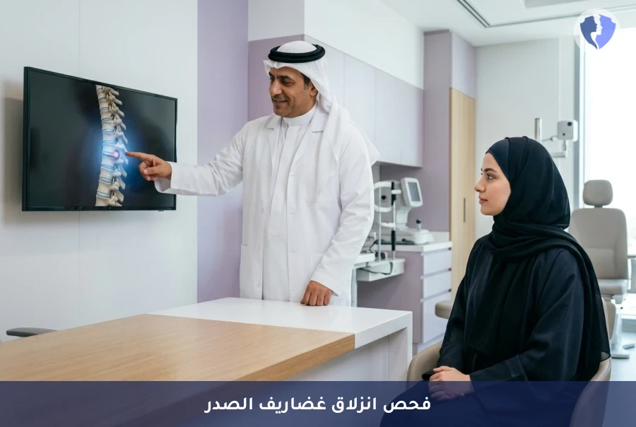 عالج آلام ظهرك بدقة واحترافية - فحص انزلاق غضاريف الصدر السريري