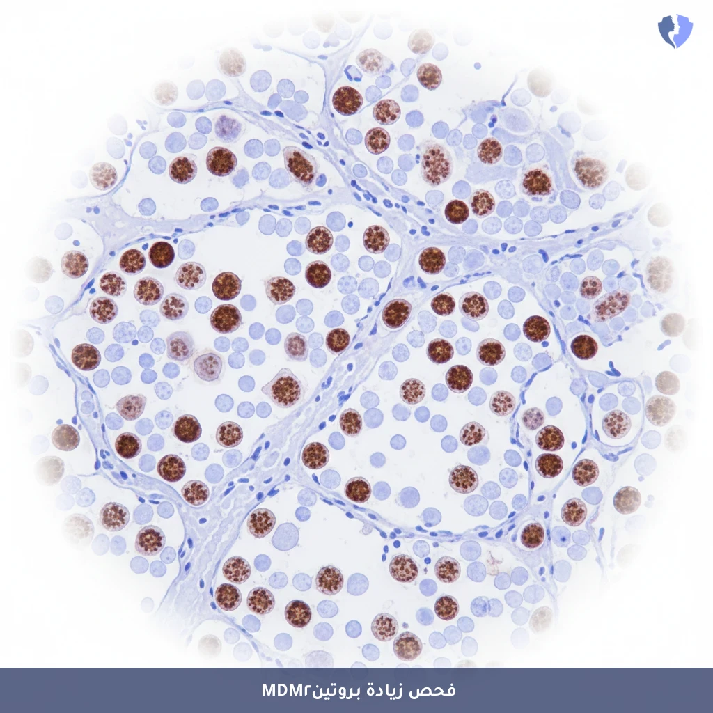 فحص تشخيص الأورام الدهنية - فحص بروتين MDM2 الكيميائي النسيجي المناعي (MDM2)