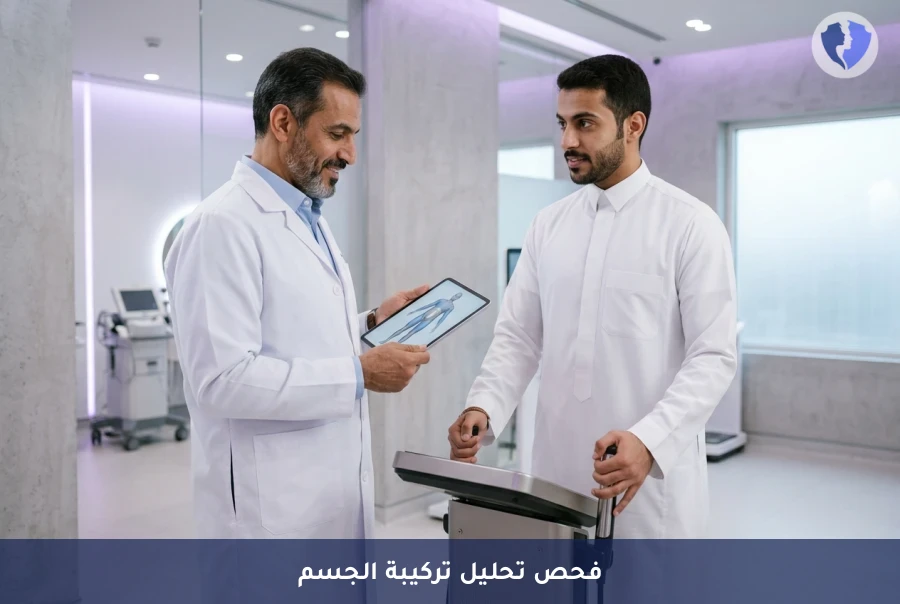 افهم تفاصيل جسمك بدقة - فحص تحليل تركيبة الجسم (InBody)