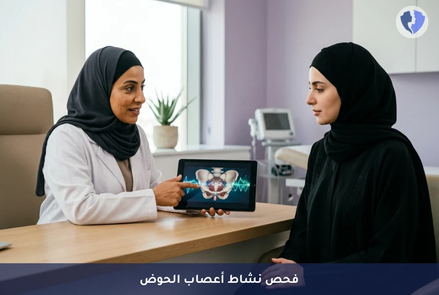 استعد السيطرة على صحة حوضك - فحص تخطيط عضلات قاع الحوض الكهربائي (EMG)