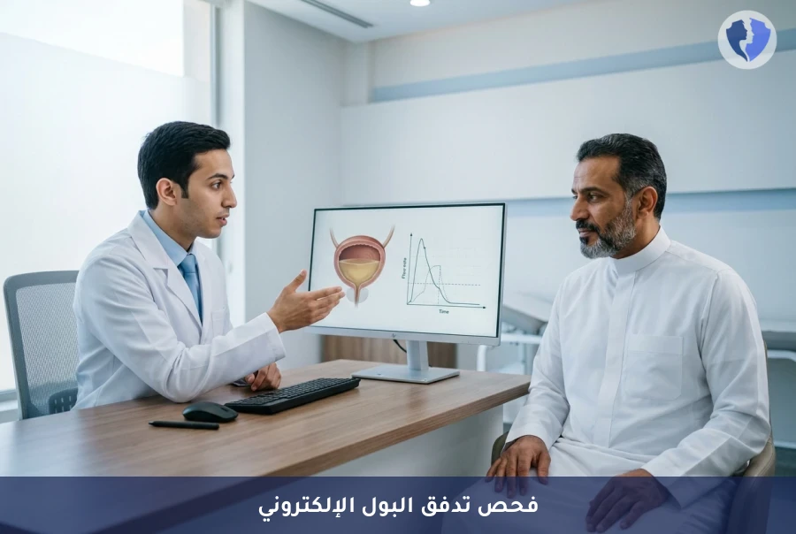 اطمئن على كفاءة تدفق البول - فحص تدفق البول الإلكتروني (Uroflowmetry)