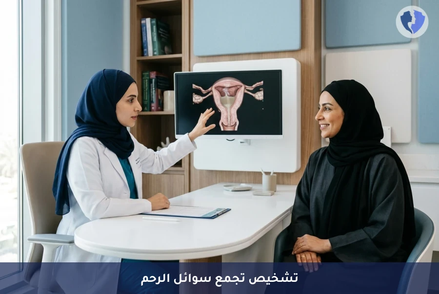 اطمئني على صحة الرحم - فحص تشخيص تجمع الدم أو الصديد في الرحم