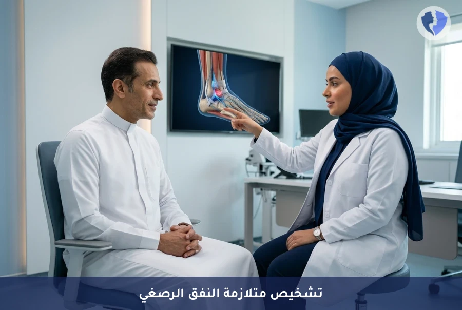 تخلص من آلام الكاحل بفعالية - فحص تشخيص متلازمة النفق الرصغي (TTS)