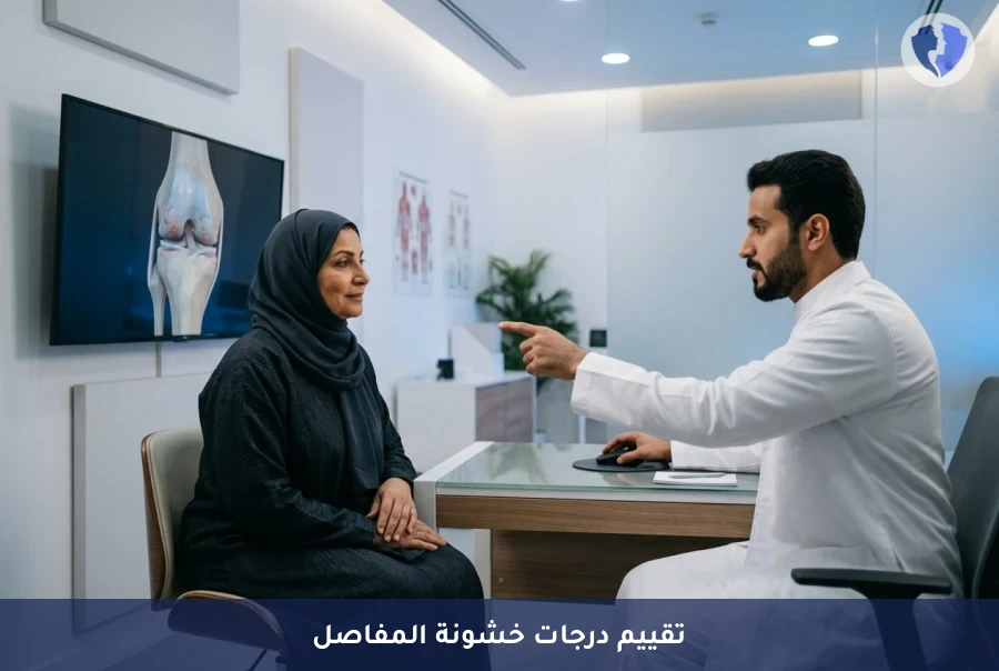 قيم درجة خشونة مفاصلك بدقة - فحص تصنيف درجات خشونة المفاصل (Kellgren-Lawrence)