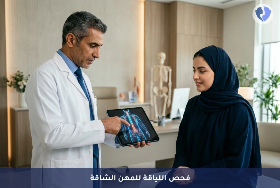 قيم لياقتك البدنية للعمل - فحص تقييم القدرة البدنية للعظام والمفاصل للمهن الشاقة