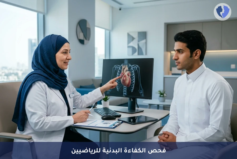 انطلق في رياضتك بأمان - فحص تقييم الكفاءة البدنية والقلبية للرياضيين (PPE)