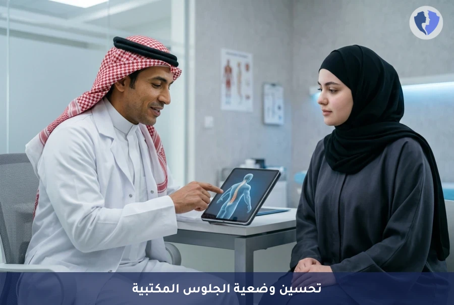 صمم بيئة عمل صحية ومريحة - فحص تقييم بيئة العمل المكتبية (Ergonomics)