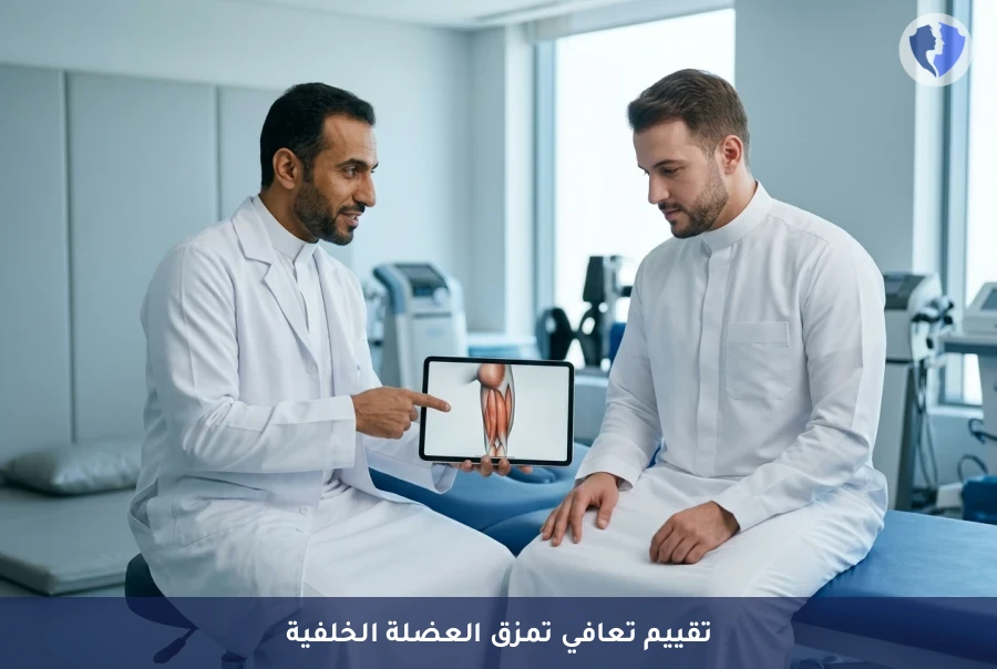تعافَ من إصابة العضلة الخلفية - فحص تقييم تمزق العضلة الخلفية (Hamstring)