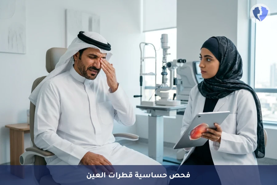 احمِ عينيك من حساسية القطرات - فحص تقييم حساسية المواد الحافظة بالقطرات (BAK)