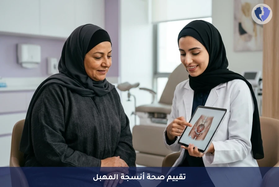 تقييم صحة وجفاف المهبل بدقة - فحص تقييم مؤشر صحة المهبل (VHI) وجفاف الأنسجة