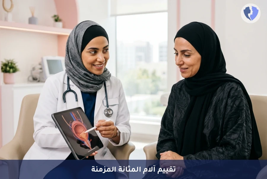وداعاً لآلام المثانة المزمنة - فحص تقييم متلازمة المثانة المؤلمة (التهاب المثانة الخلالي)