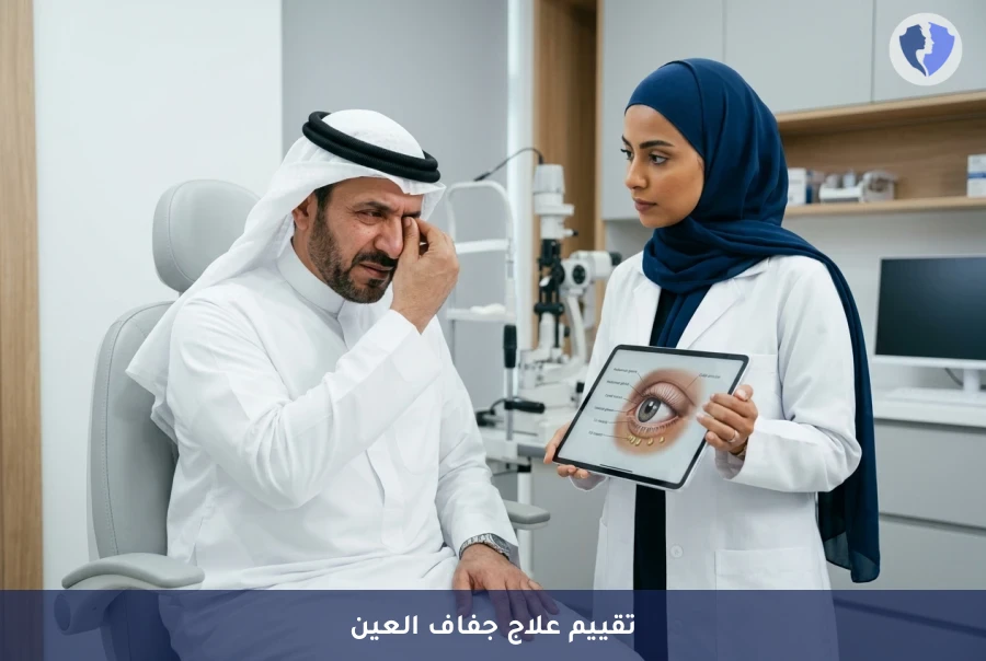 استعد حيوية عينيك الآن - فحص تقييم ملاءمة العلاج بالنبض الحراري (LipiFlow)
