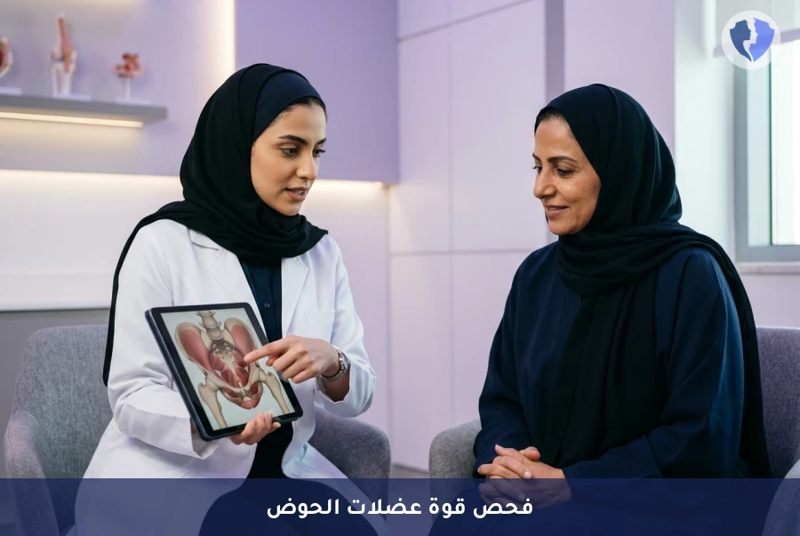 استعيدي قوة عضلات الحوض - فحص تقييم وظائف عضلات قاع الحوض