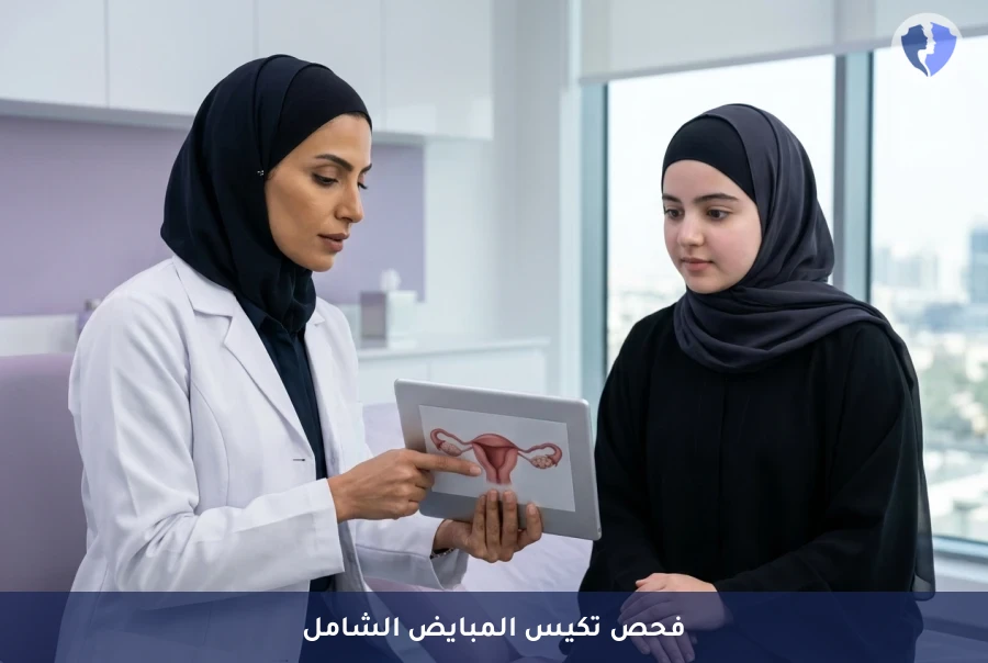 اطمئني على توازنك الهرموني - فحص تكيس المبايض الشامل (PCOS)