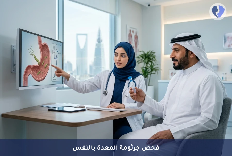 اختبار النفس لجرثومة المعدة