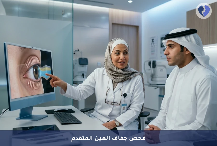 وداعاً لجفاف العين المزمن - فحص جفاف العين المتقدم (LipiView)