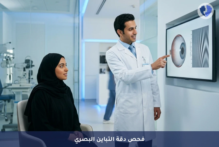 رؤية أوضح في كل الظروف - فحص حساسية التباين اللوني المتقدم